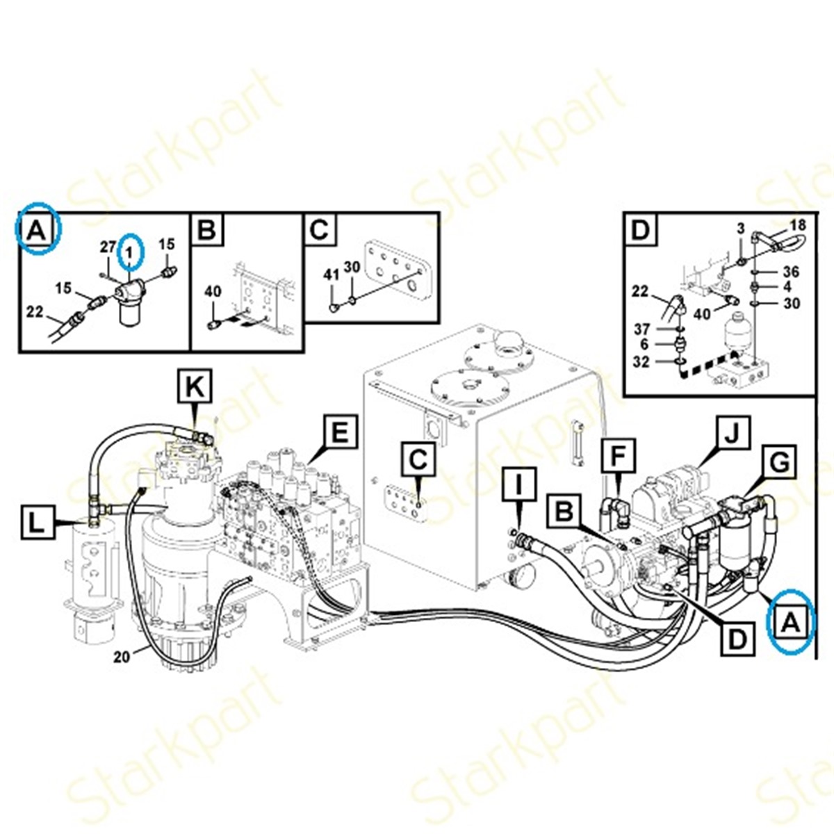 FLEETGUARD SERVO HYDRAULIC FILTER A/N 14532686