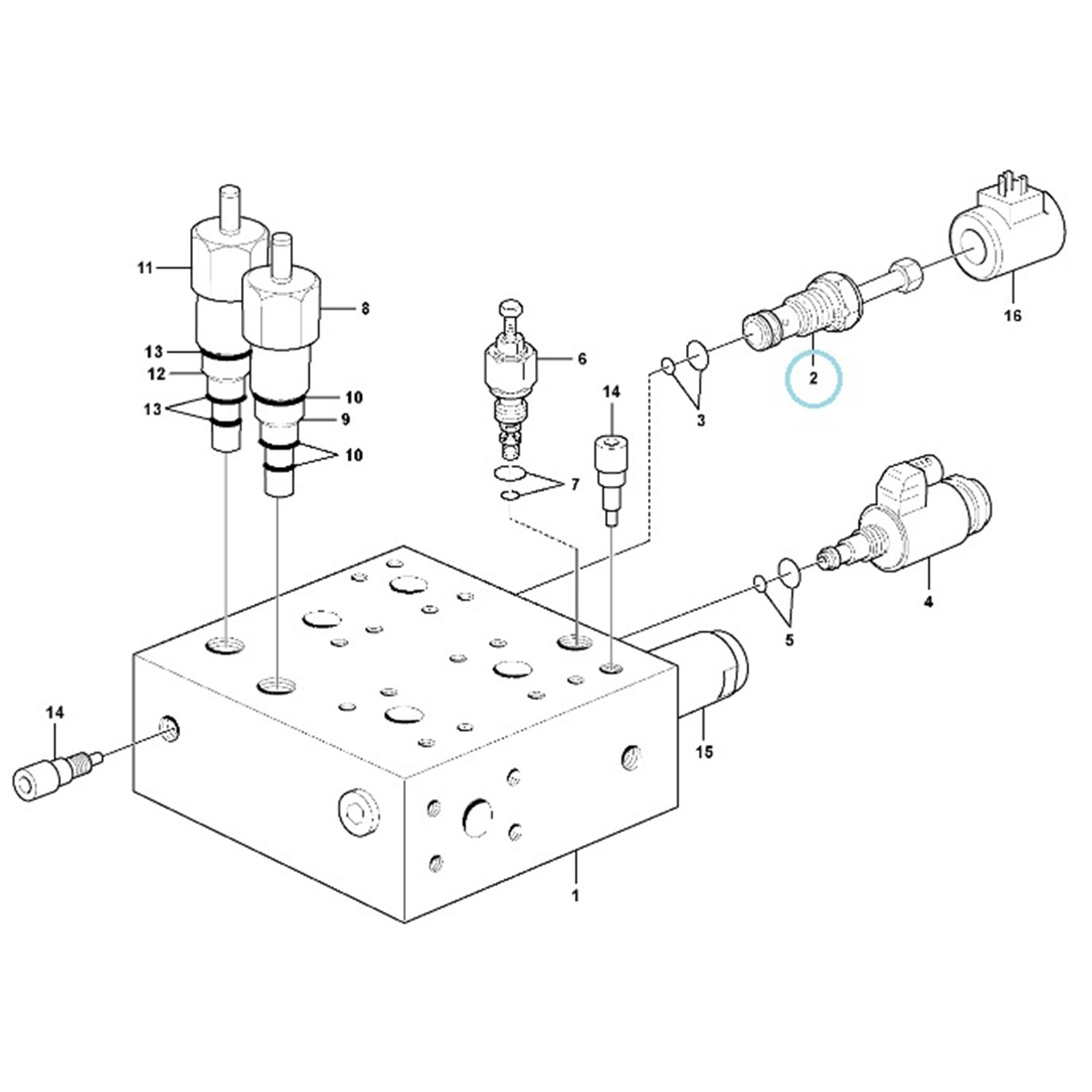 STK-HY4866 VALVE BODY A/N 17224866