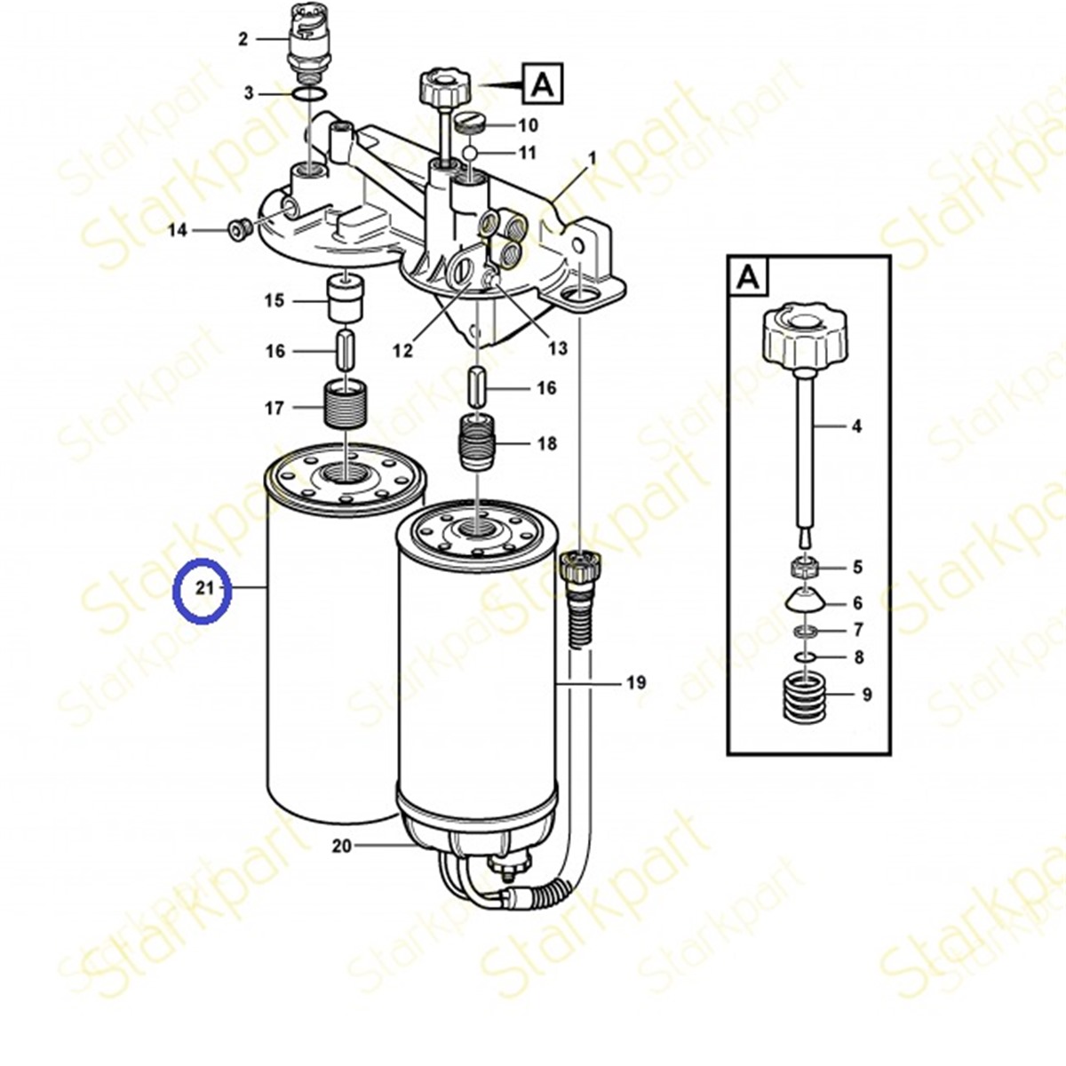 Volvo Mann Amp Hummel Wdk11102 9 20976003 Fuel Spin On